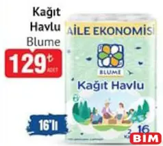 BLUME KAĞIT HAVLU 16'LI